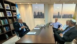 نتنياهو خلال مشاورات لتشكيل الحكومة