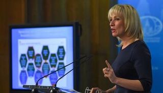 المتحدثة باسم وزارة الخارجية الروسية ماريا زاخاروفا