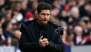 دييجو سيميوني مدرب أتلتيكو مدريد
