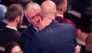 ديديه ديشامب وزين الدين زيدان