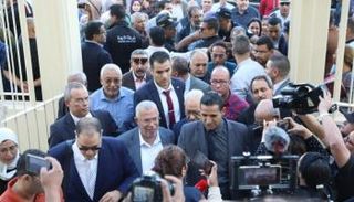 راشد الغنوشي رئيس حركة النهضة في المحكمة