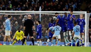 هدف رياض محرز أمام تشيلسي