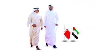 الشيخ محمد بن زايد آل نهيان والملك حمد بن عيسى