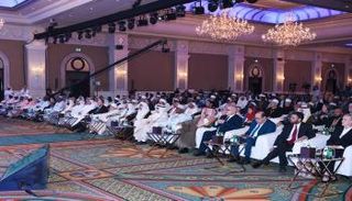 جانب من أعمال الملتقى التاسع لمنتدى أبوظبي للسلم