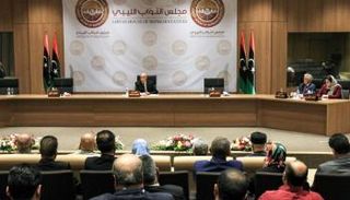 جلسة سابقة للبرلمان الليبي