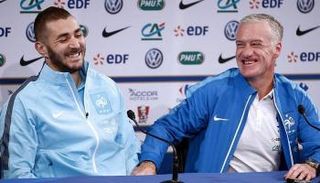 كريم بنزيما وديديه ديشامب