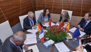 جانب من توقيع الاتفاقية - موقع moroccoworldnews