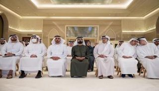 الشيخ محمد بن راشد آل مكتوم خلال اعتماد استراتيجية الإمارات للسياحة