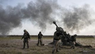 جانب من المعارك في أوكرانيا- أرشيفية