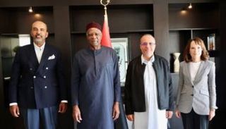 المبعوث الأممي مع عضوي المجلس الرئاسي الليبي