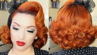 قصة الشعر المجعد المرتفع