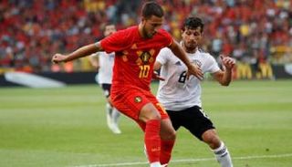 ودية مصر وبلجيكا في 2018