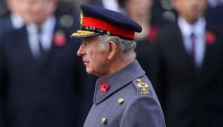 الملك تشارلز الثالث خلال الاحتفال