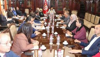 صورة من اللقاء