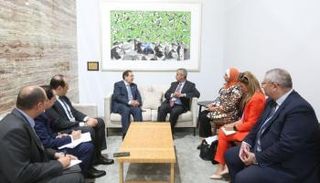 جانب من اللقاء المصري الأردني في كوب 27