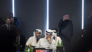 رئيس دولة الإمارات الشيخ محمد بن زايد آل نهيان خلال مشاركته بقمة G20