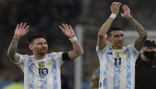 أنخيل دي ماريا وليونيل ميسي