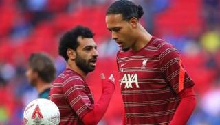 محمد صلاح وفان دايك