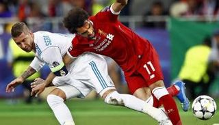 محمد صلاح وسيرجيو راموس 