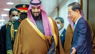 استقبال ولي العهد السعودي في سول