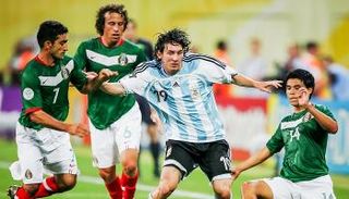 ليونيل ميسي ضد المكسيك في 2006