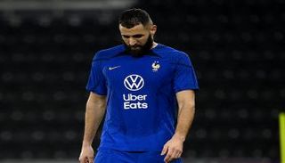 كريم بنزيما مهاجم منتخب فرنسا