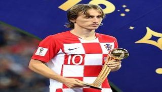 لوكا مودريتش أفضل لاعب في كأس العالم 2018
