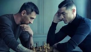 إعلان ميسي ورونالدو