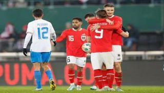 من مباراة النمسا وإيطاليا