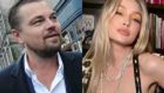 جيجي حديد ودي كابريو في موعد غرامي.. لماذا أخفيا وجهيهما؟