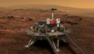 المسبار الصيني يرسل صورة للقمر الأول لكوكب المريخ