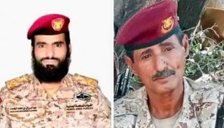اللواء الجرادي والعميد البقماء اللذين تم اغتيالهما مؤخرا في مأرب
