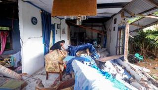 آثار زلزال إندونيسيا