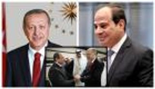 "ليلة بكى فيها الإخوان".. كيف تناول الإعلام المصري مصافحة السيسي وأردوغان؟