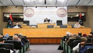 جانب من جلسة البرلمان الليبي يوم الثلاثاء - مجلس النواب الليبي 