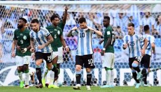 السعودية ضد الأرجنتين