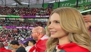 مشجعة تونسية في كأس العالم