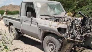 تفجير سابق استهدف دورية لقوات دفاع شبوة- أرشيفية