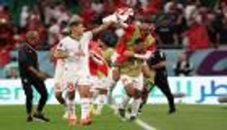 بالرقص والغناء.. نجوم المغرب يحتفلون بالفوز التاريخي على بلجيكا (فيديو)