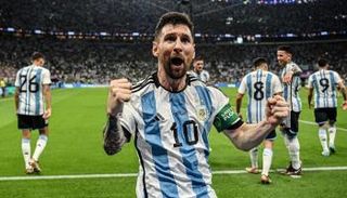 ليونيل ميسي قائد منتخب الأرجنتين