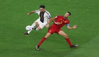 من مباراة إسبانيا وألمانيا في كأس العالم 2022
