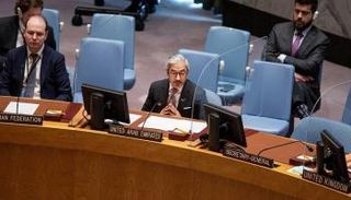 السفير محمد بوشهاب نائب مندوبة دولة الإمارات لدى الأمم المتحدة