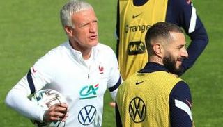 كريم بنزيما وديدييه ديشامب