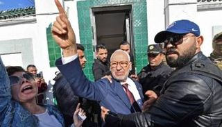 راشد الغنوشي رئيس حركة النهضة الإخوانية