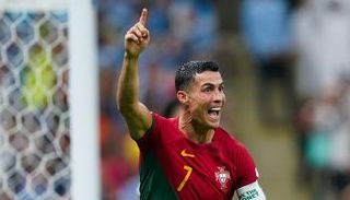 كريستيانو رونالدو نجم منتخب البرتغال