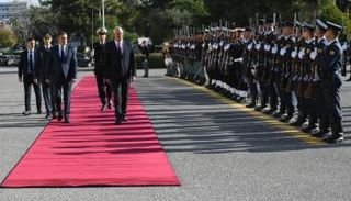 جانتس ونظيره التركي في أنقرة- أرشيفية