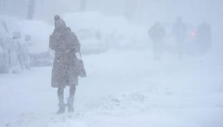عاصفة ثلجية - أرشيفية