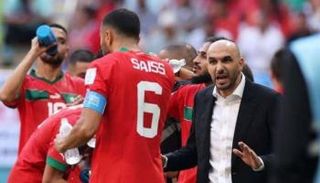 وليد الركراكي مدرب منتخب المغرب