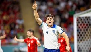 هاري ماجواير مع منتخب إنجلترا في كأس العالم 2022