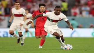 من مباراة البرتغال وكوريا الجنوبية